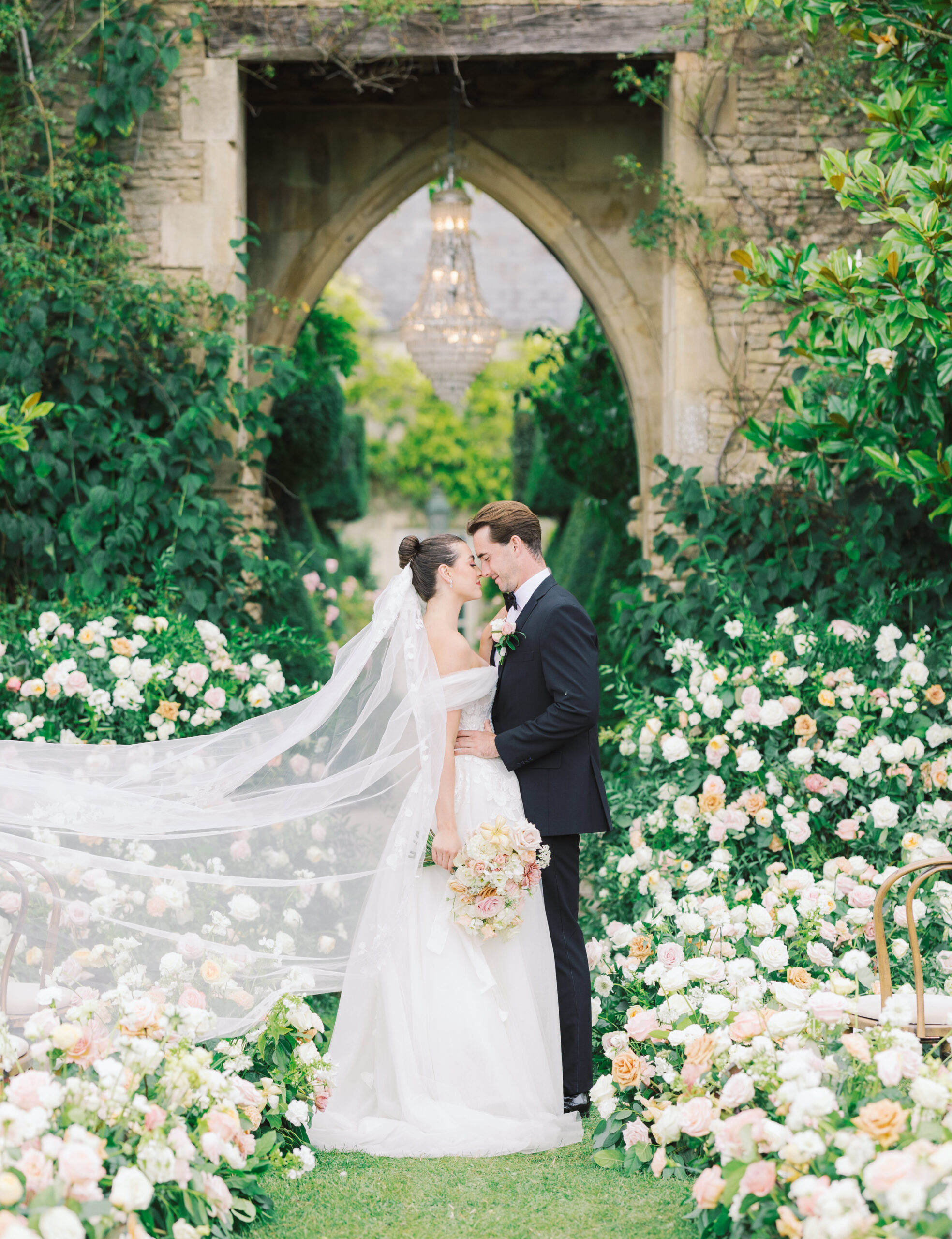 English Bride and Groom